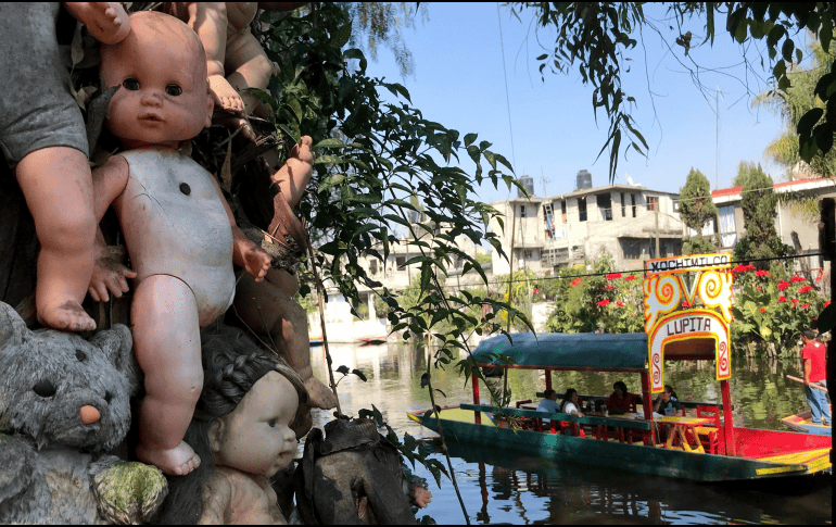 Uno de los más famosos es la Isla de las Muñecas en Xochimilco. SUN / ARCHIVO