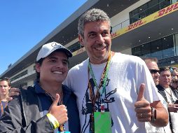 Arturo Elías Ayub estuvo presente en el Gran Premio de la Ciudad de México. EL INFORMADOR/ CORTESÍA.