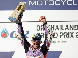 Martín consigue acercarse un poco más al liderato y ahora se sitúa a 13 puntos con todavía 3 rondas por venir. EFE / R. Yongrit