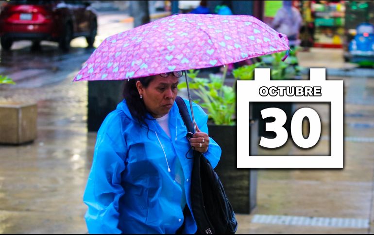 Jalisco espera cielo medio nublado por la mañana y nublado durante la tarde, con chubascos y lluvias puntuales fuertes. EL INFORMADOR / ARCHIVO