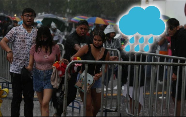 Varios estados de la República Mexicana registrarán lluvias e, incluso, aguanieve o nieve. SUN / ARCHIVO