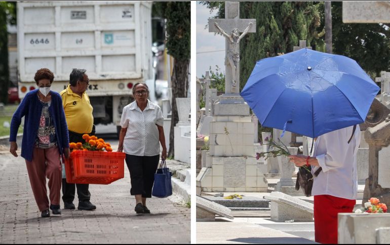 Todo está listo para que los panteones de todo México se llenen de personas que celebran el Día de Muertos. EL INFORMADOR / ARCHIVO