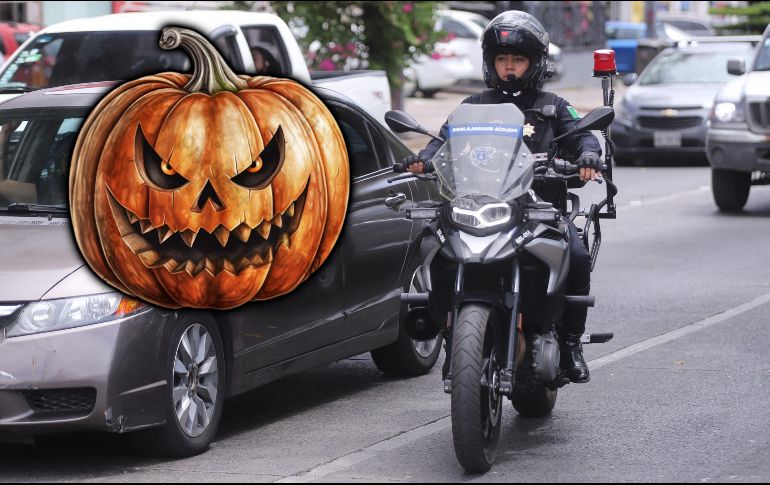 El operativo policiaco durante Halloween busca prevenir vandalismo y apoyar a los habitantes de la ciudad. EL INFORMADOR / ARCHIVO