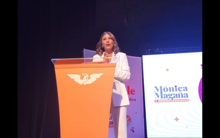 La diputada local emecista también habló de la Ley de Movilidad, Seguridad Vial y de Transporte del Estado de Jalisco, al señalar que se aprobó con perspectiva de género y evitar que las mujeres se trasladen con inseguridad en el transporte público. CORTESÍA