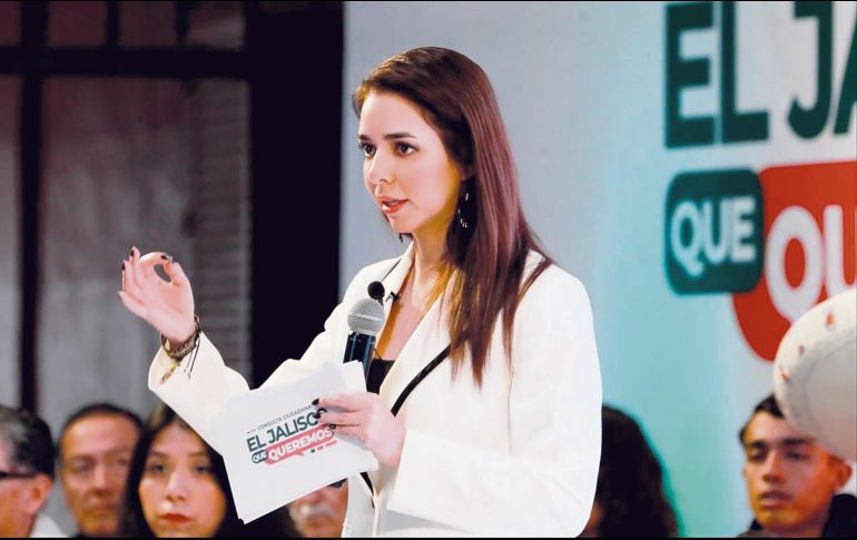 Laura Haro, presidenta del PRI Jalisco indicó que el ejercicio es clave para conocer la realidad de la población de la Entidad. ESPECIAL