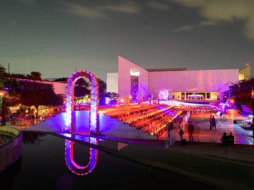 Como parte de las actividades del Día de Muertos, se ha creado el altar de muertos más grande del mundo, rompiendo oficialmente el Récord Guiness en Santa Lucía en Nuevo León. ESPECIAL/ Festival Internacional de Santa Lucía.