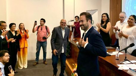 En lo que fue su primer discurso, Gómez Álvarez, comparó el Comité de Participación Ciudadana con un “espécimen permanente en peligro de extinción, pero su supervivencia es necesaria para mantener los equilibrios y contrapesos del frágil ecosistema democrático de Jalisco”. CORTESÍA