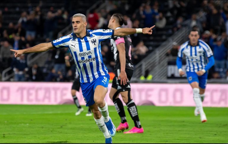 Germán Berterame anotó el segundo gol al minuto 54. EFE/M. Sierra