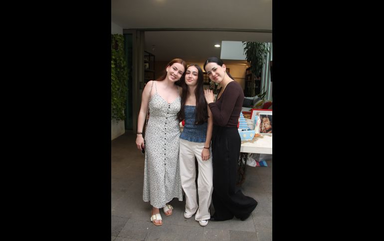 Daniela, Julia y Sofía Hecht. GENTE BIEN JALISCO/ Esmeralda Escamilla