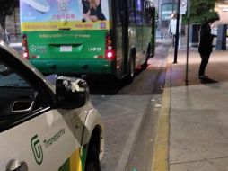 Además se registraron afectaciones a unidades de la ruta 622. CORTESÍA