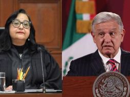 “¡Muy bien su respuesta!”, expresó López Obrador ante la resolución de Norma Piña. ESPECIAL/ SUN