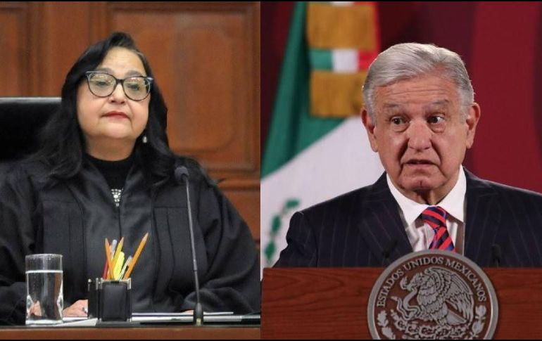 “¡Muy bien su respuesta!”, expresó López Obrador ante la resolución de Norma Piña. ESPECIAL/ SUN