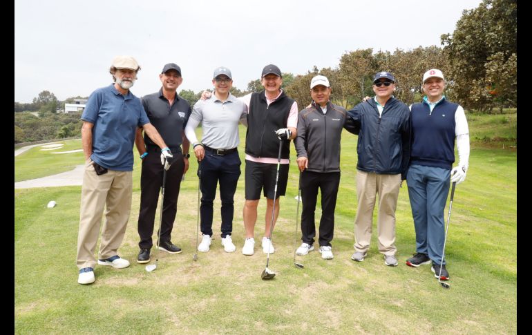 Eugenio Godar, Luis Otero, Ramiro Escamilla Ramos, Luis Saucedo,  Mario Morales, Juan José Aguilar y Luis Aguirre. GENTE BIEN JALISCO/ Claudio Jimeno