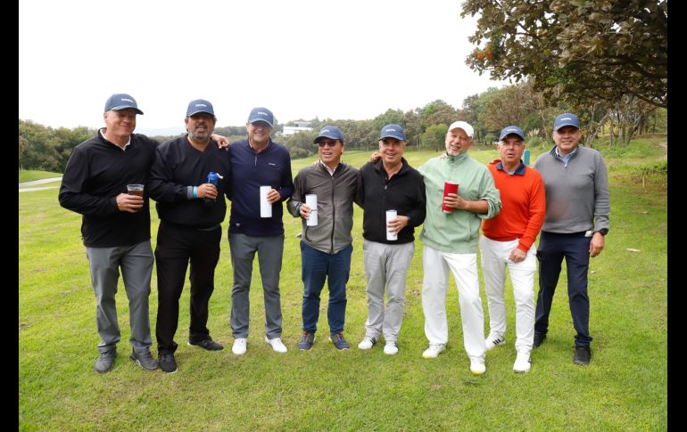 Jorge Martínez, Marcelino Menéndez, Miguel Durán, Javier Kuan, Fernando Alarcón, Francisco Ocaña, Ignacio Alarcón y Alberto Pelayo. GENTE BIEN JALISCO/ Claudio Jimeno