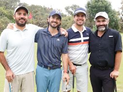 Luis Ramón Salcedo, Christopher Montes, Carlo Anaya y Rodrigo Organista. GENTE BIEN JALISCO/ Claudio Jimeno
