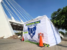 EL INFORMADOR acudió al módulo de gestión vial ubicado en la avenida Lázaro Cárdenas, en el cruce con la avenida López Mateos, justo a un costado del puente Matute Remus. EL INFORMADOR / H. Figueroa