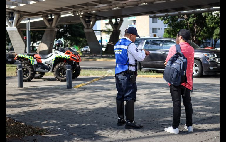 EL INFORMADOR acudió al módulo de gestión vial ubicado en la avenida Lázaro Cárdenas, en el cruce con la avenida López Mateos, justo a un costado del puente Matute Remus. EL INFORMADOR / H. Figueroa
