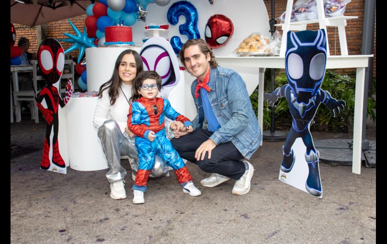 Ale Munguía, Rodrigo y Rodrigo González. GENTE BIEN JALISCO/ Christian Pérez