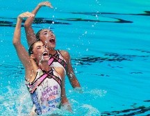 Una brillante actuación y un indudable talento, les permitió quedarse con el oro al registrar una puntuación total de 235.7875 en la rutina libre. EFE/ C. Durán