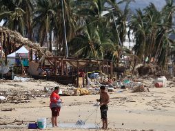 Acapulco quedó devastado tras el paso de 