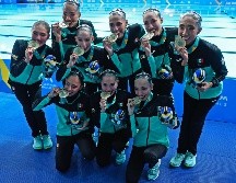 La natación artística de nuestro país ya es una de las mejores en el planeta. AFP / P. Vera