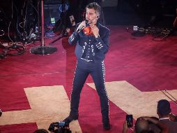 El cantante aseguró que esta dispuesto a compartir el escenario con sus hijos, pues les brinda todo el apoyo en su carrera profesional. EL INFORMADOR/ H. Figueroa