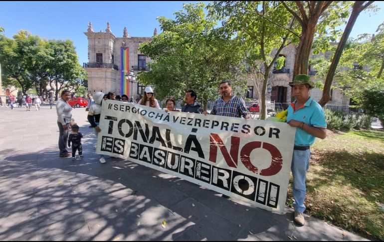 Los vecinos de Matatlán y El Cielo rechazan de manera justificada la instalación de estos basureros. EL INFORMADOR / J. VELAZCO