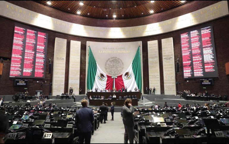 Morena planteó utilizar los excedentes que lleguen a la Tesorería de la Federación, sin precisar una cantidad. ESPECIAL / CÁMARA DE DIPUTADOS