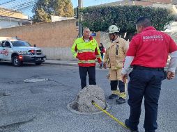 El comandante dijo que ya se han tenido reportes de otras colonias, pero el olor es mínimo. EL INFORMADOR / J.VELAZCO