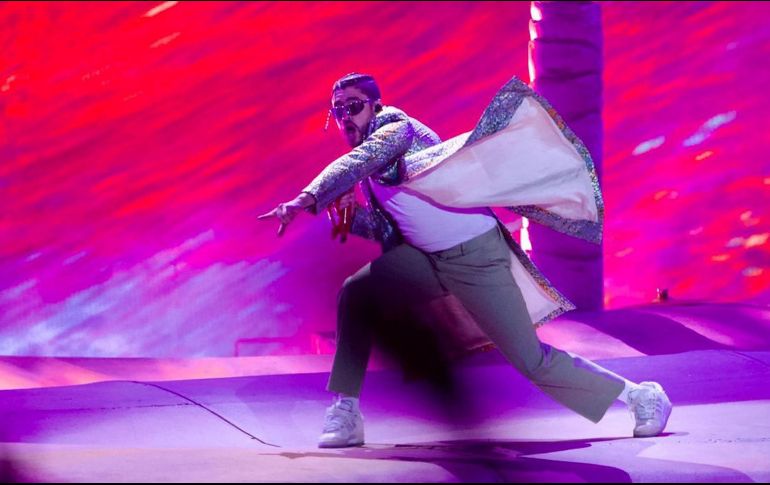 Al cantante puertorriqueño no le pareció el tema viral generado por IA. EL UNIVERSAL / RDB.