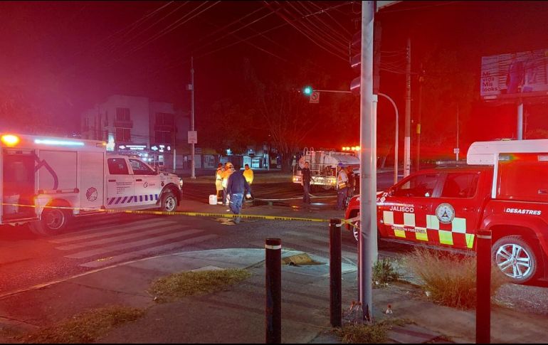 Esta situación provocó que algunas personas de estas zonas desalojaran voluntariamente sus casas. CORTESÍA / PC Jalisco