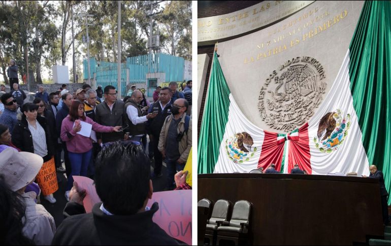 Es la legisladora federal de Morena, Susana Prieto Terrazas, quien convocó a los trabajadores mexicanos a manifestarse en la Cámara de Diputados de la Ciudad de México. SUN / ARCHIVO