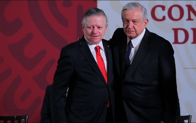 En la mañanera en Palacio Nacional, López Obrador dijo que Zaldívar 