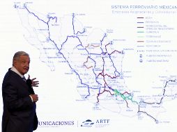 El Mandatario explicó que no es una expropiación, porque la Constitución y la Ley contemplan el hacer uso del derecho que tenemos para usar esa infraestructura en beneficio del pueblo de México. SUN / C. Mejía