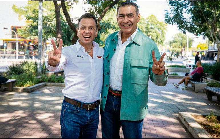 Pablo Lemus y Salvador Zamora mostraron su buena relación en un vídeo que se compartió a través de las redes sociales. ESPECIAL