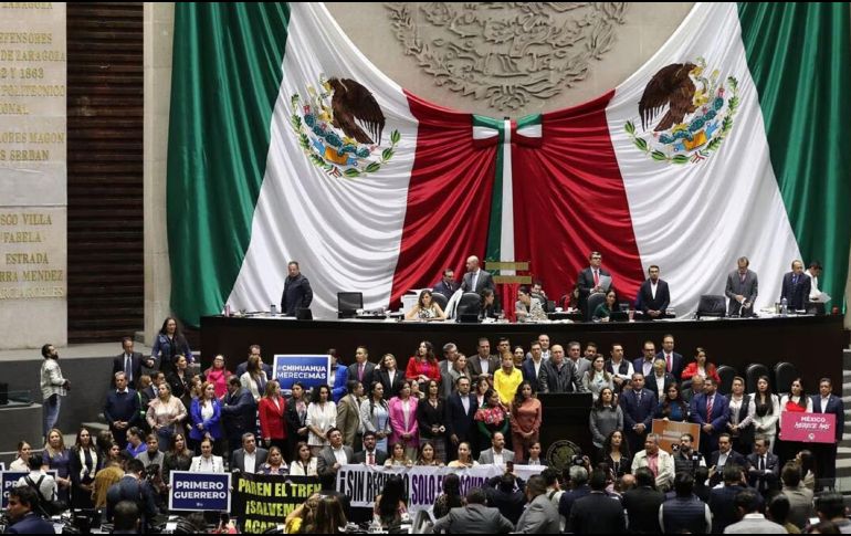 El PEF para 2024 que fue aprobado por la Cámara de Diputados fue remitido al Ejecutivo federal. SUN / B. FREGOSO