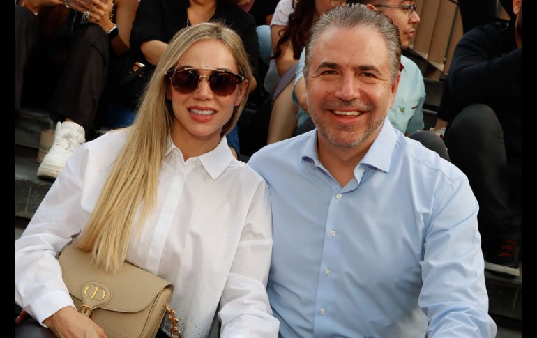 Sheila Nacif y Carlos Arias. GENTE BIEN JALISCO/ Claudio Jimeno