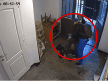 Cámaras de seguridad registraron el cruel asesinato de una mujer rumana perpetrado por su sobrino. VIDEO.