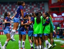 Chivas Femenil sacó la primera victoria en esta fase de eliminatorias. IMAGO7.