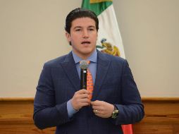 Samuel García reiteró que este domingo se registrará como precandidato a la presidencia de México por Movimiento Ciudadano. SUN / ARCHIVO