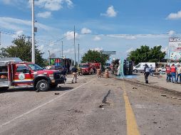 Al sitio se presentaron autoridades municipales y elementos de Protección Civil. CORTESÍA / PC JALISCO
