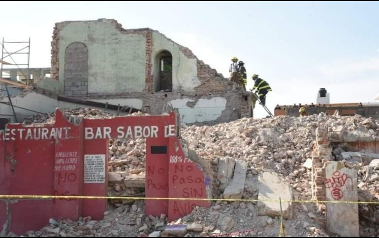 6 personas quedaron atrapadas y dos de ellas perdieron la vida de manera inmediata. ESPECIAL/ X@SPRInforma