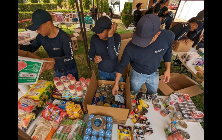 Los donativos fueron entregados al Centro de Acopio ubicado en las oficinas generales del DIF Guadalajara, en General Eulogio Parra 2539, en la Colonia Lomas de Guevara. CORTESÍA