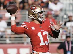 Brock Purdy ha sido interceptado cinco veces en los últimos tres partidos, todas derrotas para los 49ers. AFP/