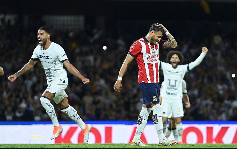 Pumas derrotó al Guadalajara con un marcador 1-0. IMAGO7.