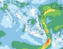 El Frente Frío 9 tendrá una mayor extensión durante los próximos días. ESPECIAL/ @conagua_clima