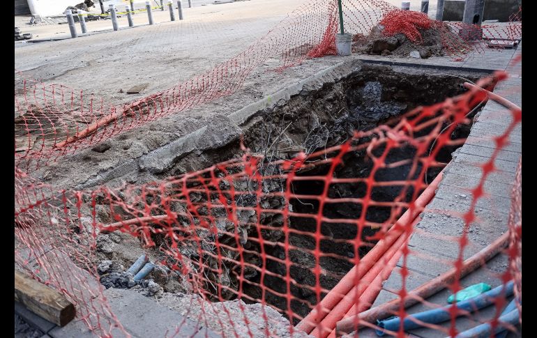 El Ayuntamiento de Guadalajara informó que este año quedarán terminadas las obras. EL INFORMADOR /