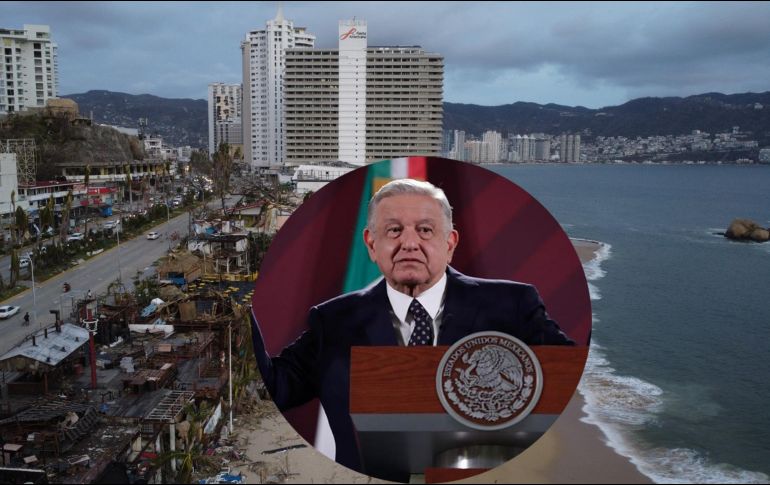 En su mañanera de hoy, López Obrador afirmó que en el huracán 