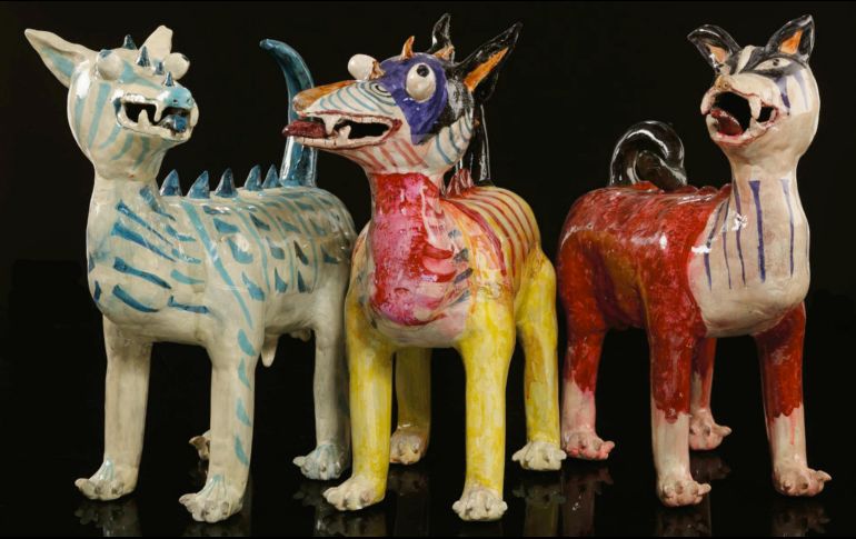 El artista presenta piezas elaboradas con diversas técnicas de cerámica y barro. CORTESÍA