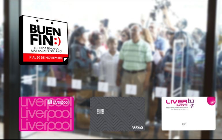 Estas son las tarjetas ofertadas por la tienda departamental. EL INFORMADOR / ARCHIVO